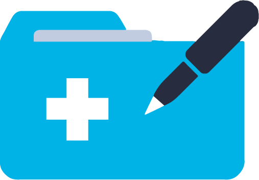 picto Writing of clinical documentation